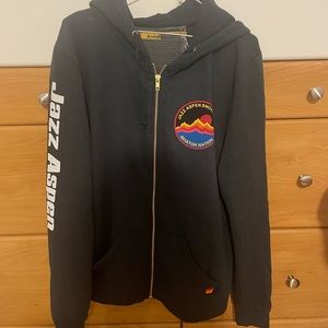 JAZZ ASPEN AVIATOR NATION HOODIE CHARCOAL
